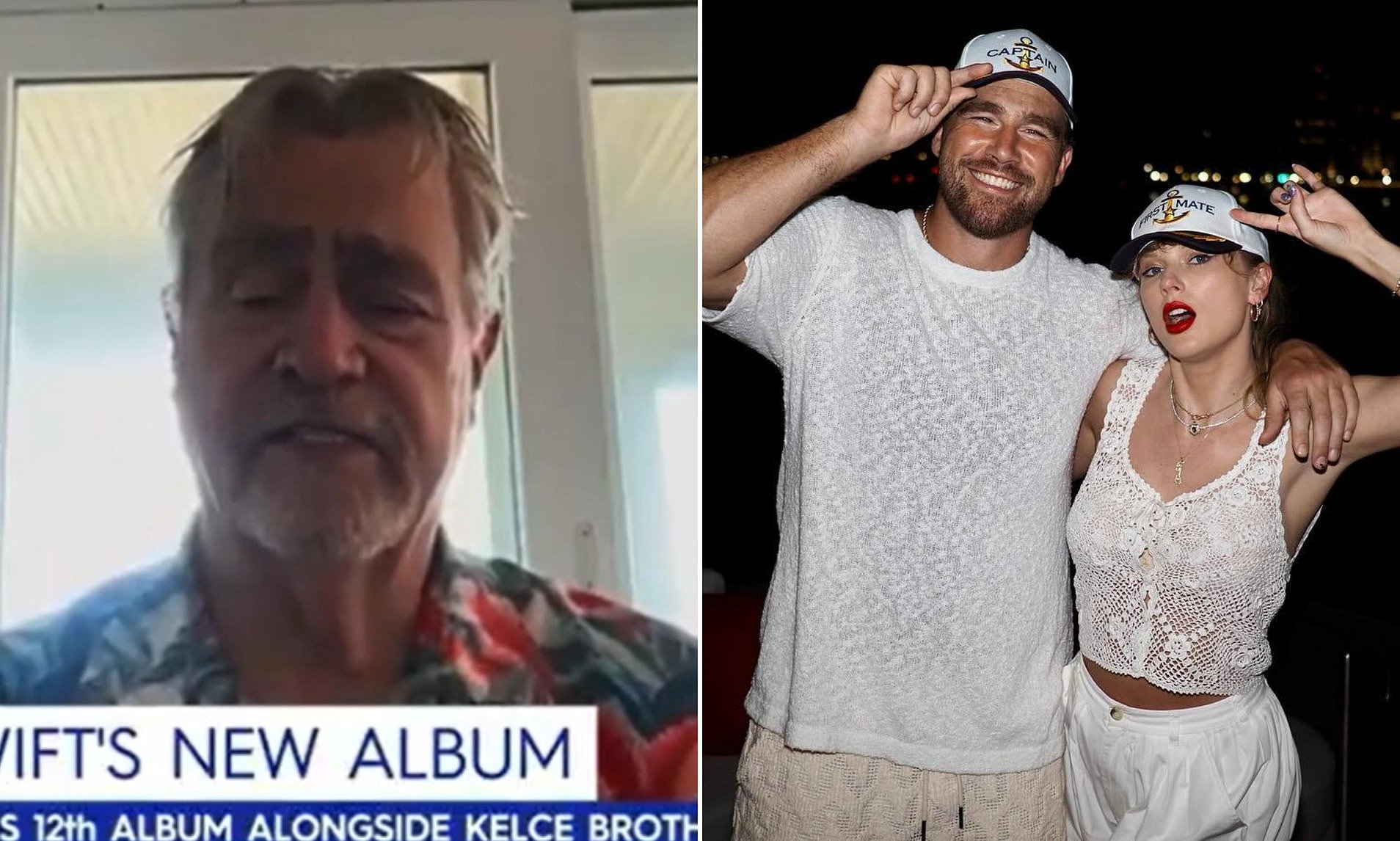 Travis Kelce’s dad Ed opens up on Taylor Swift’s ‘beautiful’ new album